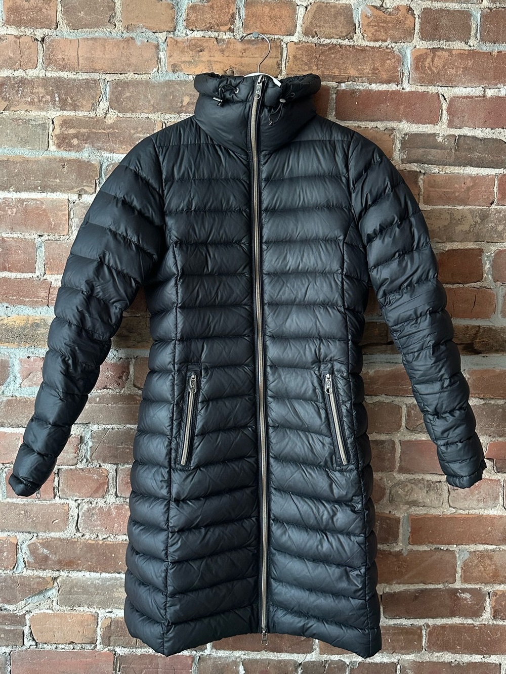 Peak Performance Black Long Down Puffer Coat